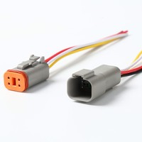 Konektor Otomotif Tahan Air Evershine AMP1.5 2p Kustom, Terminal Kabel Harness Steker Jantan Betina