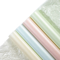 Papel de Regalo Impermeable, Perlado, Reciclable, de 38 g, Material de Papel para Envolver Ramos de Flores, Papel para Envolver Pasteles