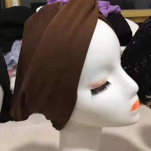 Chapeau noué en acrylique confortable pour femmes, usage quotidien décontracté, écologique, respirant et adapté à toutes les saisons - Product Image 1