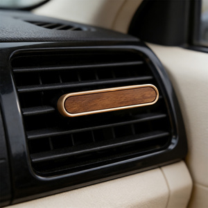 <span class=keywords><strong>D</strong></span>ésodorisant de voiture original en bois, éliminateur <span class=keywords><strong>d</strong></span>'odeurs de voiture longue durée, accessoires automobiles, clip métallique, best-seller aux États-Unis - Product Image 1