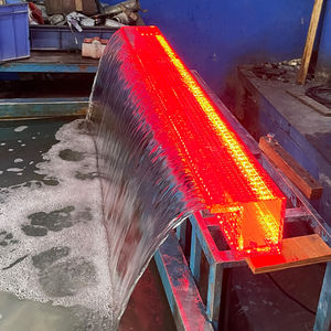 Fontaine de cascade de <span class=keywords><strong>piscine</strong></span> en acrylique éclairé par LED <span class=keywords><strong>Rideau</strong></span> d'eau de <span class=keywords><strong>piscine</strong></span> et étang artificiel élégant - Product Image 3