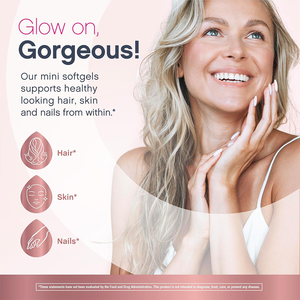 Capsules de collagène multi-sources et de biotine en gélules molles OEM/ODM pour la santé des cheveux, de la peau et le soutien immunitaire - Faible teneur en glucides et en sucre, personnalisable - Product Image 3
