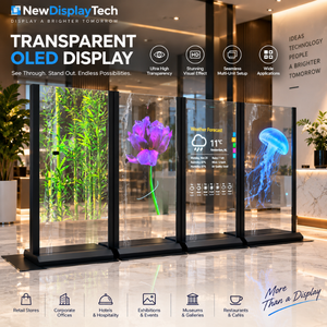 Pantalla OLED Transparente de 55 Pulgadas para Suelo – Solución Premium de Señalización Digital y Publicidad Interactiva - Product Image 2