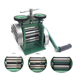 أدوات صناعة المجوهرات المعدنية، معدات صناعة المجوهرات الذهبية مع قوالب، مطحنة لف المجوهرات متينة - Product Image 4