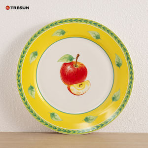 Vajilla de Porcelana con Diseño de Manzana, Personalizada, OEM/ODM, Vajilla Infantil Bonita, Juego de Vajilla de Cerámica - Product Image 5