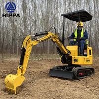 Mini Pelle à billes 1 2 tonnes, nouveau équipement de bricolage, Pelle, excavateur de métaux