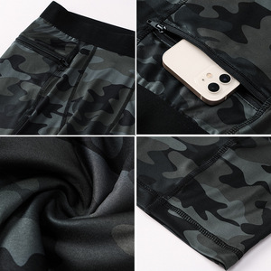 Pantalones Cortos de Compresión <span class=keywords><strong>para</strong></span> <span class=keywords><strong>Hombre</strong></span>, de Secado Rápido, Transpirables, <span class=keywords><strong>para</strong></span> Correr, Entrenamiento, Gimnasio, Leggings Cortos de Alta Elasticidad - Product Image 5