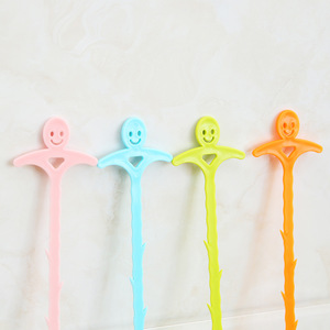 Smiley Face Drain Cleaner Plastic Pipe Dredging Hook For Kitchen Sink Toilet Anti Clogging - Product Image 2