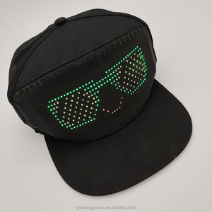 Cappellino da Baseball con Luci LED - Cappello Programmabile Controllato da App per Smartphone - Cappello LED Luminoso per Rave - Cappellino da Baseball Illuminato - Product Image 2