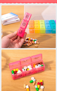 Khối lượng cao xách tay <span class=keywords><strong>7</strong></span> Ngày Hàng Tuần <span class=keywords><strong>Pill</strong></span> Organizer 4 lần 21 ngăn lớn <span class=keywords><strong>Pill</strong></span> trường hợp cho du lịch <span class=keywords><strong>Pill</strong></span> lưu trữ trường hợp - Product Image 6