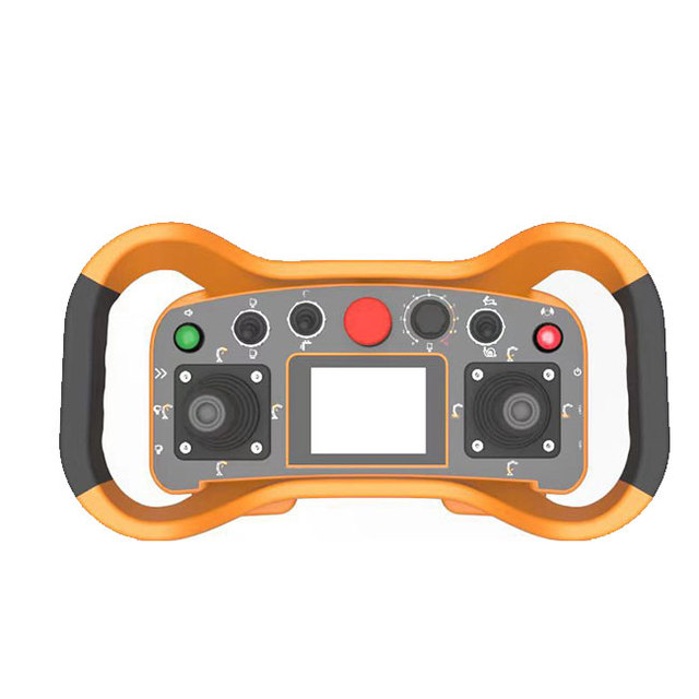Industrial Remote Control Construction Machinery Parts CANBUS IO Transmitter Receiver IP65 1NO 2NO 1NO1NC Strap for Forklift