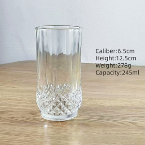 Whiskey Glass Cup Diamond Pattern Cocktail Glass Modern Minimalist Design for <strong>Bar</strong> Use Juice Milk Beer <strong>Breakfast</strong> Applications - Product Image 3