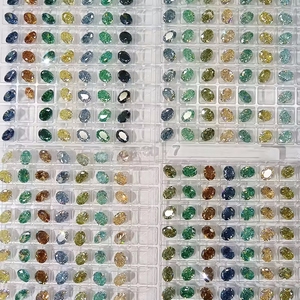 Piedras Preciosas de Moissanita Sueltas al por Mayor en Colores Naturales, Forma Ovalada, Negro, Azul, Verde, Amarillo con Certificado GRA - Product Image 5