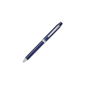 Stylo multifonction 4-en-1 BTHRT5SR, 3 couleurs, pointe bille 0,7 mm + mine 0,5 mm, mécanisme rotatif et à clic, corps en laiton peint - Product Image 1