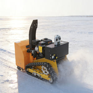 Tagliaerba Telecomandato Compatto con Accessorio Spazzaneve Invernale, Tosaerba a Benzina per Tutti i Terreni per Giardino e Cortile - Product Image 4