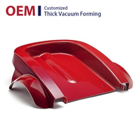 Boîtier en plastique thermoformé sur mesure grand format, robuste, usine OEM de thermoformage sous vide