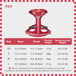 Nouveautés Harnais Réglable Réfléchissant pour <span class=keywords><strong>Chien</strong></span> Durable Respirant en Polyester Empêche l'Évasion Harnais pour Animaux de Compagnie pour Chiens de Petite à Grande Taille - Product Image 6