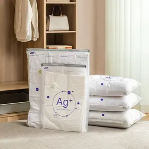TAILI Large Capacity Classic Vacuum Storage Bags Reusabe Flat Valcuum Bags Space Saver For Clothes Bedding