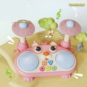 Juguete Musical de Animales Adorables para Niños, Set de Batería Electrónica, Juguete de Batería para Niños Pequeños, Instrumento Musical para Jugar y Aprender - Product Image 4