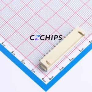 BX-XH2.54-14PWT Wire-to-Board Pin Header SMD,P=2.54mm,Horizontal Mount Connector 1x14P 2.5mm Horizontal Mount XH - Product Image 1