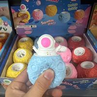 Jouets en silicone anti-stress en gros : tasses à presser amusantes en forme d'écureuil et de souris au fromage, mignons et décompressants