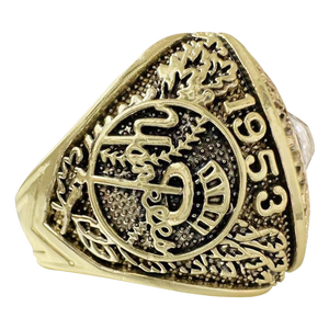 Bague de championnat de <span class=keywords><strong>baseball</strong></span> rétro style 1953 New York <span class=keywords><strong>Yankees</strong></span>, bijou de haute qualité et tendance - Product Image 2