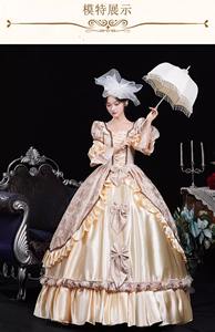 QQWZ196 Ecoparty vestido del siglo XVIII vestido rococó <span class=keywords><strong>barroco</strong></span> mascarada traje histórico victoriano crinolina bola y vestido de novia - Product Image 2