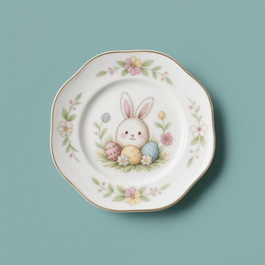 Ostern Keramik Teller Mit <span class=keywords><strong>Ei</strong></span> Motiv Fruhlings Deko Porzellan Dessertteller Fruhstucksteller Zuhause Deutschland - Product Image 4