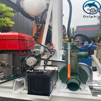 Plateforme de forage hydraulique portable de 25 CV pour puits d'eau et carottage géologique