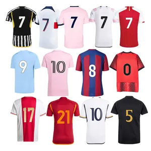 Venta al por mayor de camisetas de fútbol tailandesas de alta calidad, camisetas de fútbol nuevas, 2023, 2024