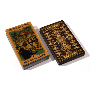 Venta al por mayor de cartas de afirmación de impresión personalizada motivacional inspirador positivo Oracle Decks juego Tarot cartas con guía - Product Image 4