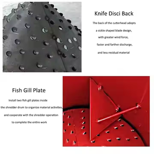 Macchina Tritatutto per Mangimi Animali, Trituratore di Frutta e Verdura per Uso in Aziende Agricole Familiari - Product Image 4