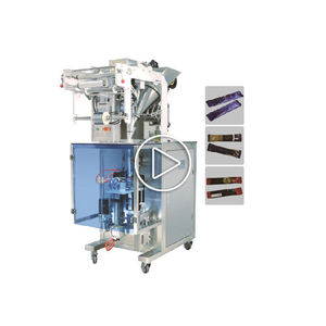 HXLB-F100 5-30G Automatic Chilli Powder Spices Machine Wrapping Gluing Motor-Driven Film Foil High-Accuracy 2025 Hot Sale - Product Image 1