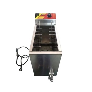 Petite friteuse manuelle à gaz ou électrique pour fromage et hot-dogs, machine à corn-dogs, friteuse efficace - Product Image 5