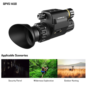 Tubo Intensificador de Imagen Avanzado QPVS1450 FOM1600+ GEN2+ Visión Nocturna 1x 60-68Lp/mm 1500M Uso Táctico de Caza Certificado de Alto Rendimiento - Product Image 6