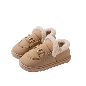 Mocasines de Algodón Extra Grueso con Forro Polar para Mujer, Antideslizantes, para Otoño 2025, para Mujeres Embarazadas, Cálidos, para Oficina, de Gamuza - Product Image 5