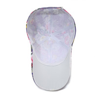 Casquette de baseball sportive réglable avec impression numérique de logo personnalisé en couleur intégrale par sublimation