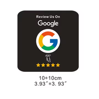 Carte de visite personnalisée QR Code pour médias sociaux Programmable NFC Google Review TAP carte RFID puce de proximité