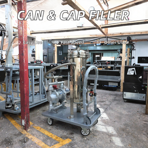 Carcasa de filtro automático de cartucho de bolsa móvil de acero inoxidable SUS304 316L para la industria química - Product Image 5