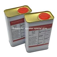 Pegamento Especial para Altavoces Subwoofer, Pegamento Amarillo (Pegamento Universal) para Marcos Anchos y Arañas, Piezas de Repuesto para Fuente de Vibración de Papel de Tambor
