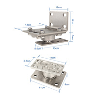 Kit de quincaillerie pour portail battant commercial géant Jujiang, ensemble pivot supérieur et inférieur pour portail résidentiel, accessoires pour portes pliantes