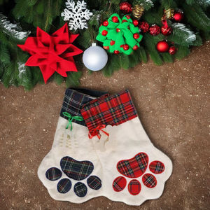 Youlun Hot Sale Großhandel 18in Long Dog <span class=keywords><strong>Cat</strong></span> Claw Shape Geschenkt üte Weihnachts socken für Geschenke an Haustiere Welpen Kinder - Product Image 1