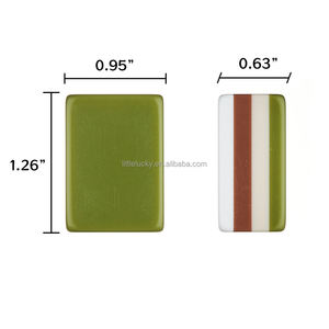 Ensemble de mahjong américain personnalisé à 4 couches contenant 160 tuiles, ensemble de mahjong en acrylique Lagoon, cadeau de luxe haut de gamme - Product Image 6