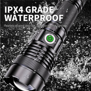 Aeternam 30w bianco lazer power bank impermeabile telescopico zoom usb ricaricabile a led torcia tattica luce da lavoro all'aperto torcia elettrica - Product Image 3