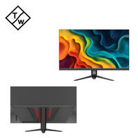 Moniteur d'ordinateur Full HD 27 pouces 120 Hz, temps de réponse de 1 ms, 16:9, compatible VESA, écran LED noir pour le bureau, les jeux et la maison