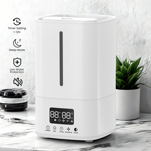 Gran Oferta <span class=keywords><strong>Humidificador</strong></span> Evaporativo de <span class=keywords><strong>Vapor</strong></span> Frío y Caliente Diseño de Llenado Superior 5L <span class=keywords><strong>Humidificador</strong></span> de Aromaterapia para Interiores - Product Image 2