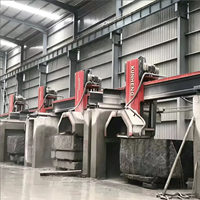 Machine de découpe automatique de blocs de pierre haute puissance pour granit et marbre, équipement de sciage de blocs pour usine de pierre