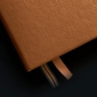 Carnet de notes exécutif à grille de points, couverture en tissu, couverture rigide, guidé, motivant, pour la prospérité et le bonheur
