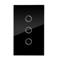 Interrupteur mural intelligent WiFi compatible avec Alexa et Google Home, commande vocale, application EWeLink, télécommande, norme AU/US, interrupteur intelligent pour éclairage