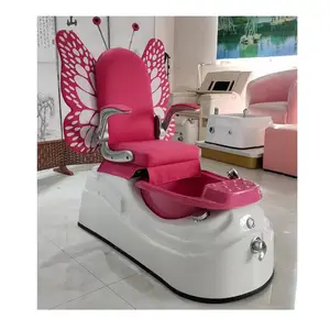 nail salon pink girls pedicure spa chair portable kids pedicure chair manicure spa